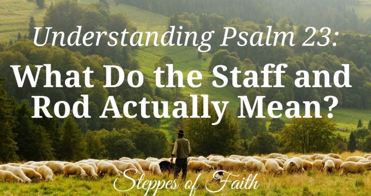 Understanding Psalm 23: What Do the Staff and Rod Actually Mean? by Steppes of Faith