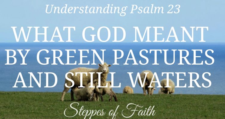 Understanding Psalm 23: What God Meant by Green Pastures and Still Waters