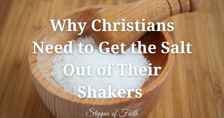 "Why Christians Need to Get the Salt Out of Their Shakers" by Steppes of Faith