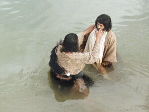 John the Baptist embodied Elijah's spirit when he baptized Jesus.