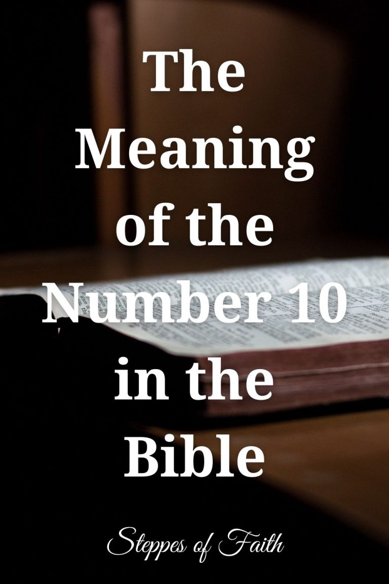 What Is The Number 10 In The Bible Mean